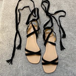 Splendid lace up sandals